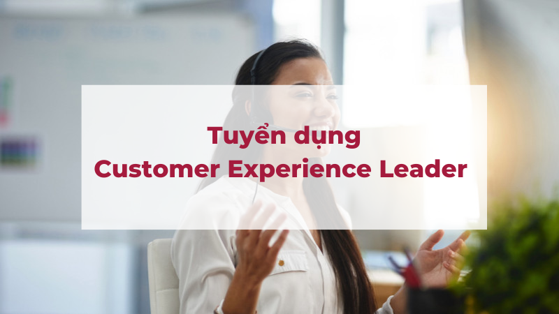 Tuyển dụng CUSTOMER EXPERIENCE LEADER