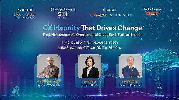 CX Maturity: Từ đo lường trải nghiệm đến năng lực vận hành tạo ra tăng trưởng