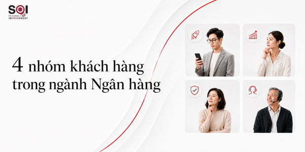  4 nhóm chân dung khách hàng trong Ngân hàng