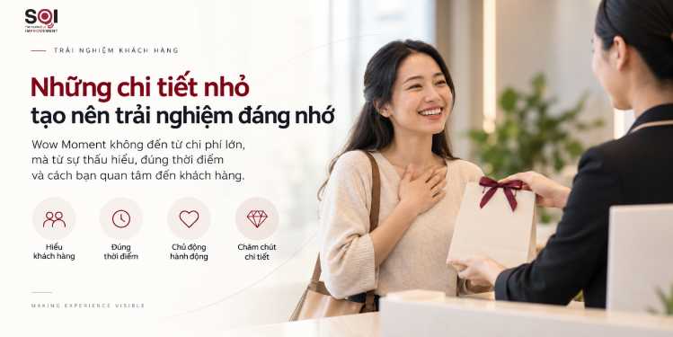 Wow Moment là gì? Cách tạo trải nghiệm vượt mong đợi tại từng điểm chạm khách hàng